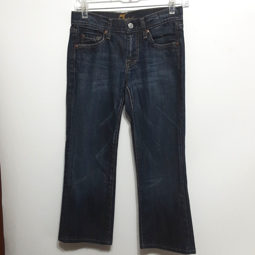 7‎ For All Mankind Womens 26 Bootcut Denim Jean